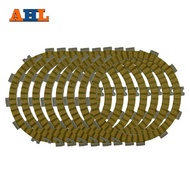 AHL Motorcycle Clutch Friction Plates Set for HONDA KLX450  KLX450R 2008-2010 & 2012 Clutch Lining #