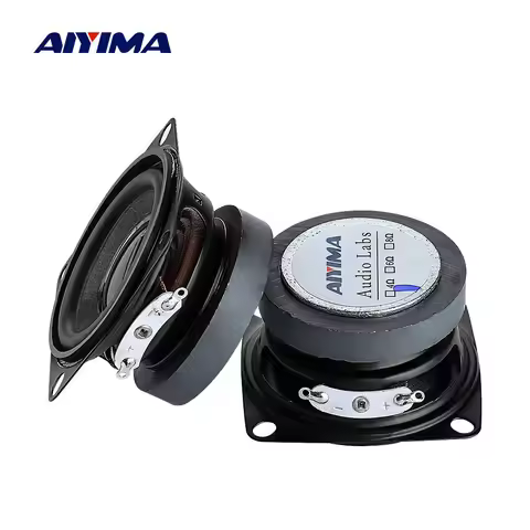 AIYIMA 2Pcs 2 Inch 4/8ohm 5W hifi Full Range Speaker Mini Woofer Speakers Audio Subwoofer Loudspeake