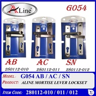 G054 ALINE MORTISE LEVER LOCKSET 280112-010 (G054 AB) / 280112-011 (G054AC) / 280112-012 (G054SN)