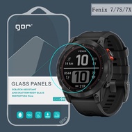 3 pieces Garmin Fenix 7 7S 7X Pro Gor 9H 2.5D Tempered Glass Screen Protector Guard