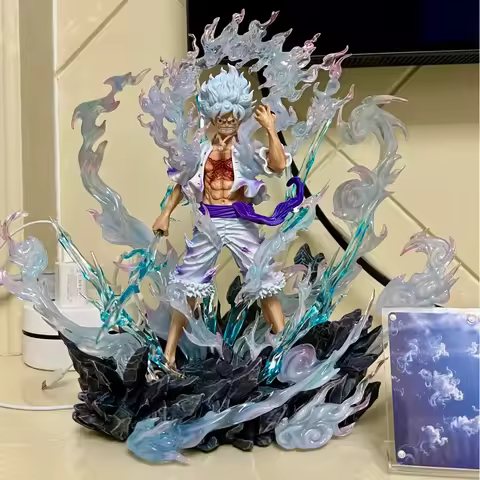 New In Stock One Piece 29cm Jt Studio-Tianhui Anime Figures Nika Monkey D. Luffy Figures Pvc Statue 