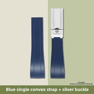 Universal Rolex Watch Band Substitute Black Green Water Ghost Daytona Double Single Rubber Silicone