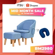 [FREE SHIPPING] ITSU Wonder Massage Chair Free Neck Pillow - Light & Portable - Smooth-Surface