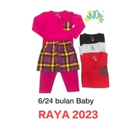 RAYA 2023! BAJU MELAYU COTTON FREE SAMPING BABY (NEW DESIGN).