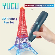 2024 NEW 3D Printing 3D Printer Arts Pen Making Doodle Arts &amp; Crafts with USB Cable Low temperature Safety 3D Pen Wireless Creative Graffiti