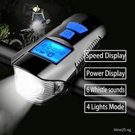 JamMa LED Bike Light USB Rechargeable Bicycle Front Light Cycle Headlight ID4R