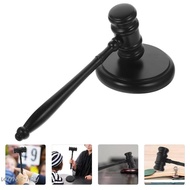 WMES1 Judge Hammer, Wood Gavel Attorney Decorative Costume Sound Block, High Quality Durable Base Lo