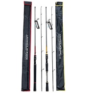 SHIKARI CLICKER SOLID CARBON SPINNING ROD 180CM LENGTH ACTION 7-10LBS MAXDRAG 15KG JS&EVA HANDLE