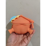 WENDY EARPOD POUCH PARTY PAJAMA ORANGE COIN CASE