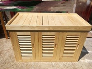 Solid wood fish tank bottom cabinet base base pine grass tank fish tank shelf custom fish tank cabin