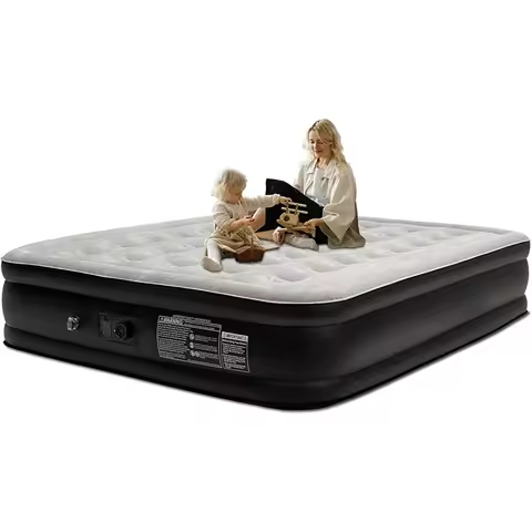 2026 High Quality Customized King Size Automatic Inflatable Air Bed Mattress Portable Foldable Outdo