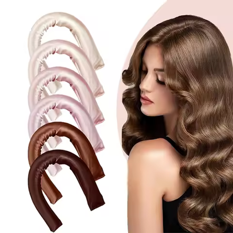 Sleeping Non Heated Curling Iron 25cm Heatless Curls Hair Rollers Lazy Curling Iron Hair Rolling Too
