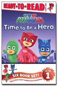 116341.Pj Masks Ready-to-read Value Pack ― Time to Be a Hero; Pj Masks Save the Library!; Owlette and the Giving Owl; Gekko Saves the City; Power Up, Pj Masks!; Race for the Ring