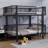 wrought iron bed frame adult second floor bed double decker bed/loft bed