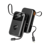 Kuulaa 22.5W Sạc Dự Phòng 10000mAh Power Bank Sạc Nhanh loại c cáp PD20W for iPhone 16/15/14/13/12 S