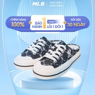 Genuine MLB Playball Origin Mule monogram shoes, MLB NY logo embroidered with monogram motifs (MUMN)