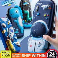🔥 EYE CATCHING 🔥 3D Cartoon Pencil Box EVA Pen Storage Case Kid Children Stationery Cosmetic Organiz