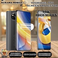 KRM Hydrogel Screen Protector Xiaomi Poco C61 Poco C65 Poco C55 Poco C51 Poco C50 Poco C40 Poco C31 