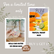 [B1F1] My Fav Recipe by Neula Tropical Yogurt Mask Face Skincare 100g for after acne care/kulit berj