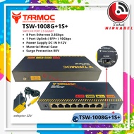 Tarmoc TSW-1008G+1S+ | 8 x 2.5 Gbps RJ45 + 1 x 10 Gbps SFP+ Desktop Switch Unmanaged