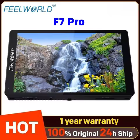 FEELWORLD F7 Pro 4K Monitor 7 Inch on Camera DSLR Field Monitor 3D LUT Touch Screen IPS HDR 50/60Hz 