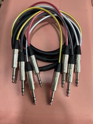 สายtrs4 to trs4 แจ๊คสเตอริโอ หัวท้าย ทำจากสายมัลติคอร์4คอร์ของDynacom