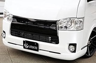 [4 Type/Hiace 200 Series Normal Body] GIBSON Grill Cover [058] White -