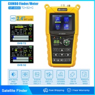 VF-6800 DVB-T2/S2/C Satellite Finder MPEG4 SatFinder Meter For Satellite TV Receiver 2.4" LCD Screen