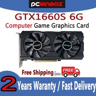 ✘❒Pcwinmax GTX1660Super 6Gb DDR6 192BIT Origina Gaming Multimedia Video Grafische Kaart. Voor Nvidia
