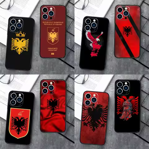 Albania Albanians Flag Case For Honor Magic 7 Lite 5 6 Pro Cover For Honor X9c X9a X9b X8a X8b X9 20