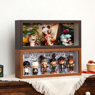 My Mystery Box Display Stand Transparent Doll Collection Anti-Dust Bubble Mart Figure Storage Model 