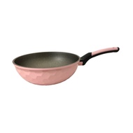 28CM deep Granite pan (28IDG) using induction cooker
