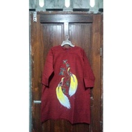 Papua painted dress XXL