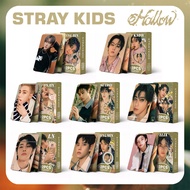 STRAYKIDS Album Hollow BangChan HyunJin Felix Lomo Card Photocard 60pcs Card + 32pcs Sticker