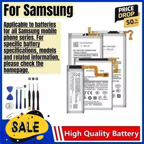Battery for Samsung Z Flip2/3/4/5/ Z FOLD 1/2 3/4/5/6 W2020 High Quality High Capacity Battery Repla