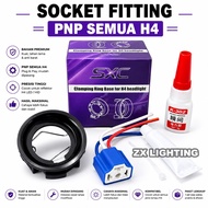 Complete Package Ready to Use h4 socket lamp fitting.Sxc pnp All H4