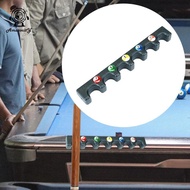Amuzocity 6 Hole Pool Cue Holder Cue Rest Lovers Professional Billiard Cue Stick Rack