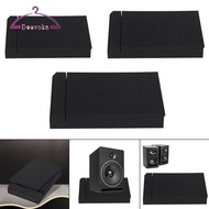 [deevoka] Speaker Isolation Pad Studio Isolation Pad Sponge Pad Acoustic Speaker Inclined Sound Cush