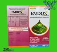 Terlaris Emdox 50/100SC 250ML Bahan Aktif Emamektin Benzoat 50g/l + Indoksakarb 100g/l Insektisida r