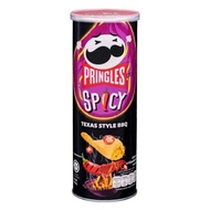 Pringles Spicy Texas Bbq / Keripik Kentang Rasa BBQ Pedas 97Gr