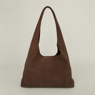 SHE KNOWS - กระเป๋าหนัง Sienna Suede Bag หนังแท้ หนังกลับ tote bag