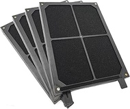 4Pcs Cabin Air Filter Fit for Peterbilt 379 378 384 385 386 Trucks Select Models Replaces 5X010007 C