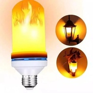 lampu api bohlam nyala api obor lampu hias