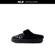 MLB รองเท้าเปิดส้นบุเฟอร์ ยูนิเซ็กส์ Fur Mule รุ่น 3AWBPSF46 50BKS สีดำ