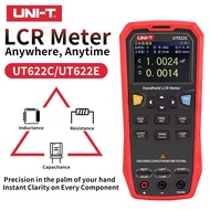 UNI-T UT622C UT622E Handheld LCR Meter 100kHz Digital LCR Tester 0.1% Accuracy 5-Digit TFT Display D