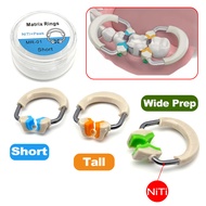 Dental Sectional Contoured Matrix Bands Clip Niti Matrix Clamp Ring Clamp Matrices Nickel Titanium C