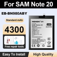 NOHON EB-BN980ABY Battery For Samsung Galaxy Note 20 N980F N980DS Phone Batteries 4170mAh