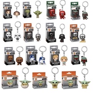Funko POP《Star Wars》Mandalorian Stormtrooper Darth Vader Luke Skywalker Chewbacca R2-D2 The Child Bo
