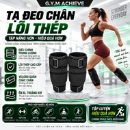 Adjustable Weight Steel Core Leg Weights - Ankle Weights, Leg Protection Belts for Gym, Running, Box