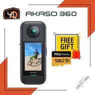 AKASO 360 Action Camera creator combo ( Free 128GB)